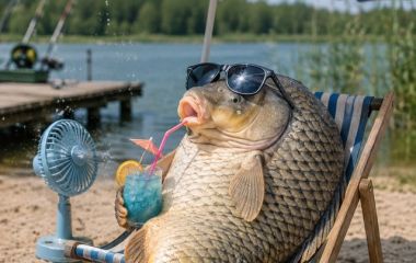 Спека і короп: де риба ховається, коли вода "кипить"