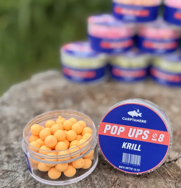 POP UPS, KRILL, orange, 8мм