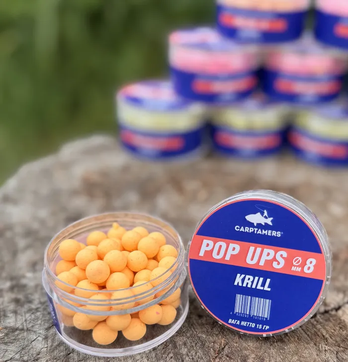 POP UPS, KRILL, orange, 8мм