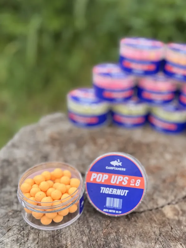 POP UPS, TIGERNUT, orange, 8мм