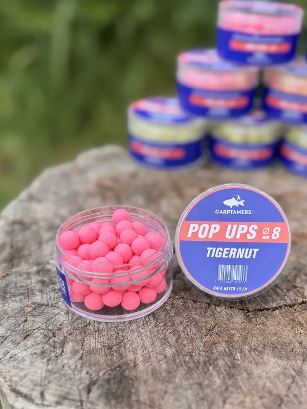 POP UPS, TIGERNUT, pink, 8мм